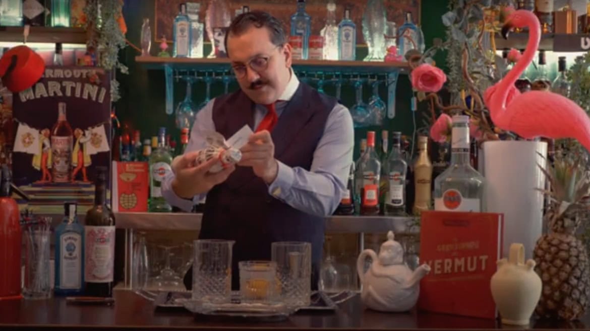 Martini Negronie Elaboración